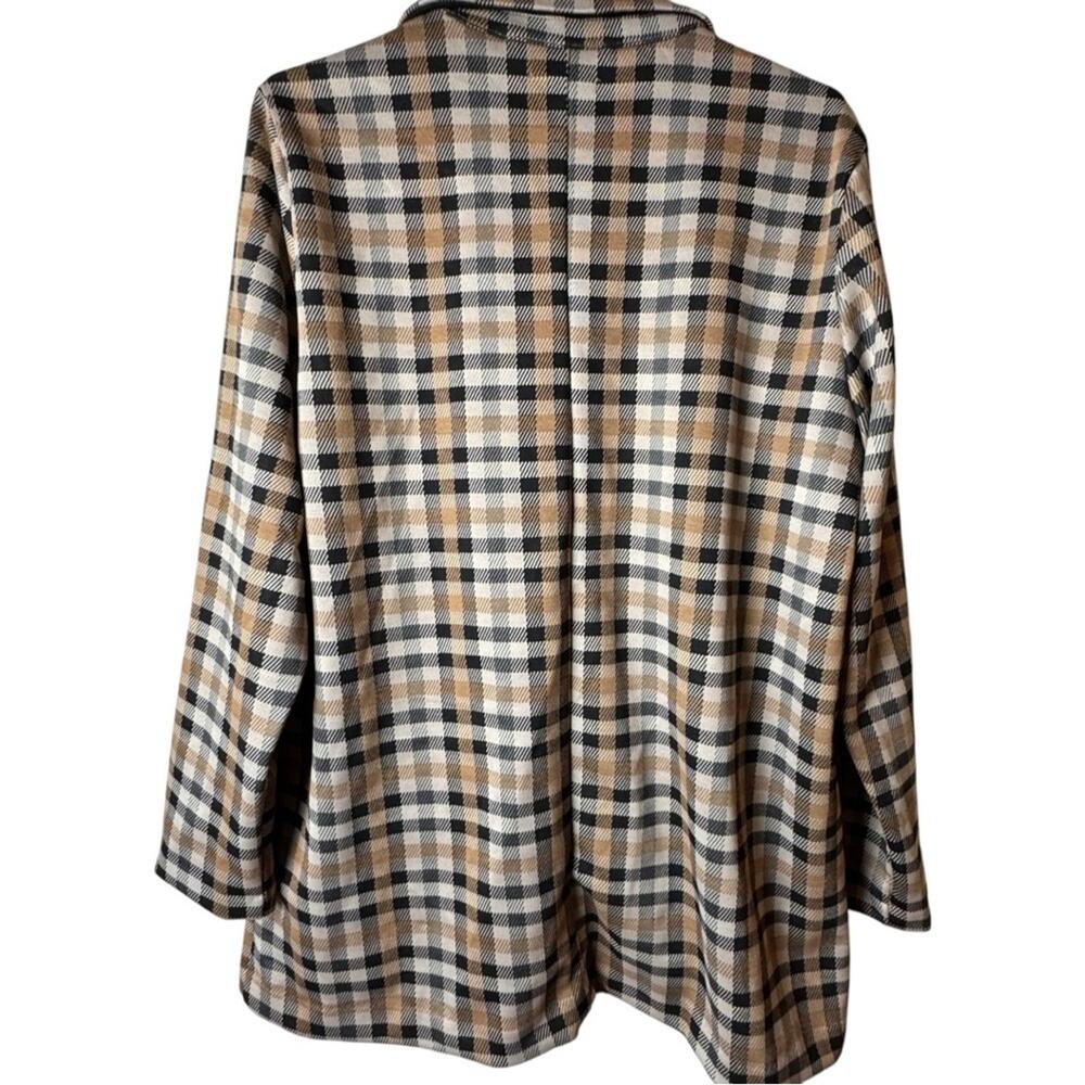 Maurices women's Stripe Plaid  Trendy Style Blazer Sz XL  NWT - Picture 11 of 11